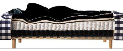 不用一根釘子的床Hastens