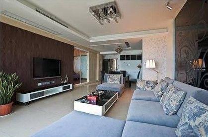 冬季居室營造藍白調(diào)美家