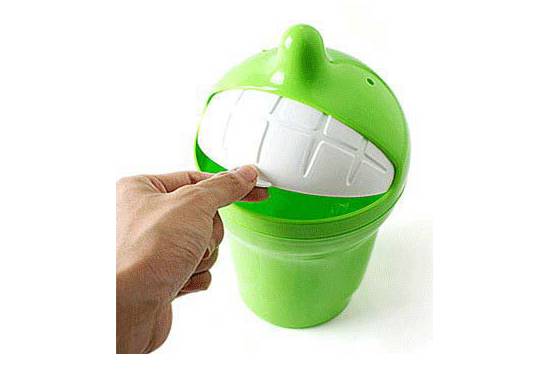 開(kāi)懷大笑雜物桶