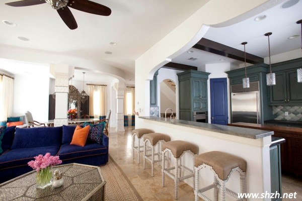 別墅混搭 吧臺設(shè)計