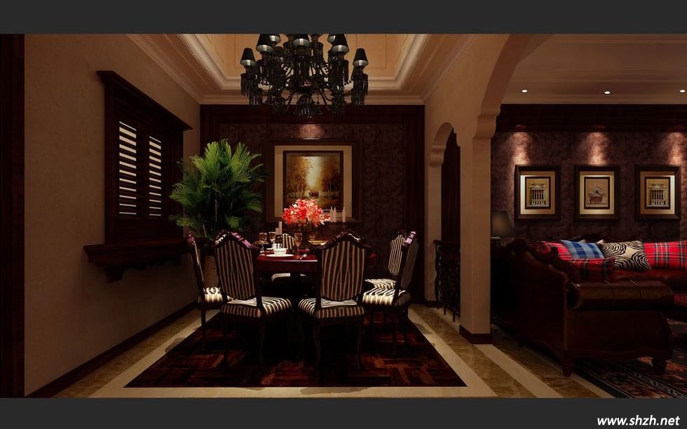 古典中式餐廳設(shè)計(jì)