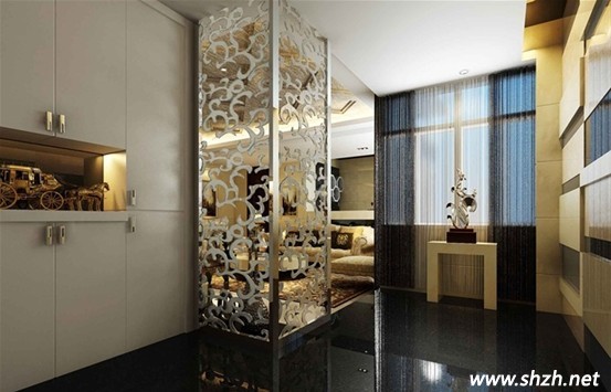 別墅裝修 玄關(guān)設(shè)計 簡歐新古典
