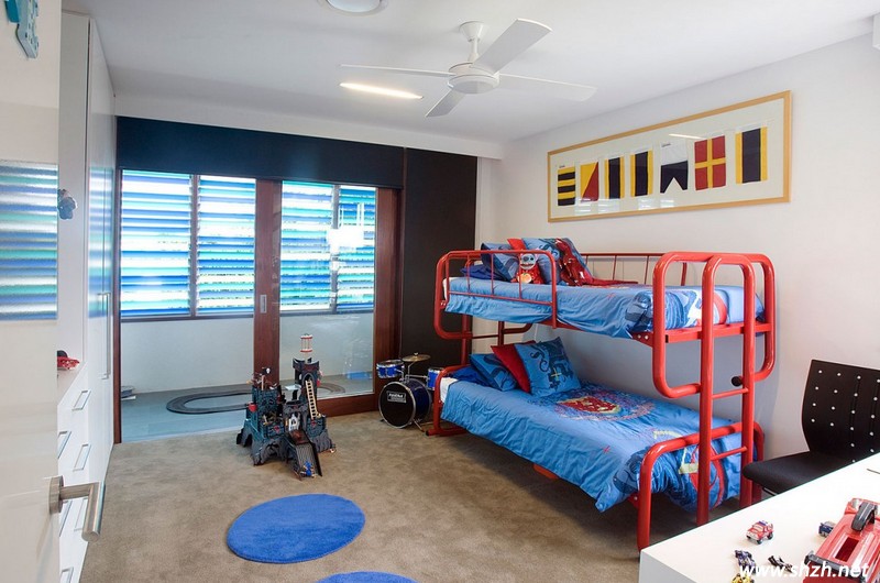 藍色的兒童房設(shè)計