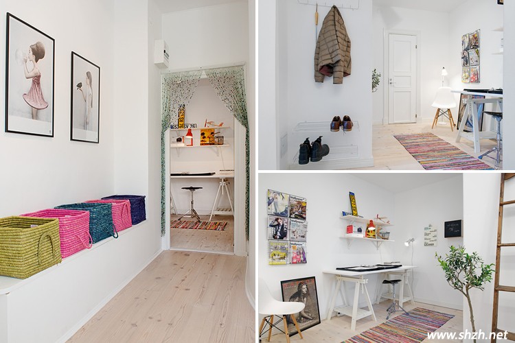 北歐風公寓玄關(guān)