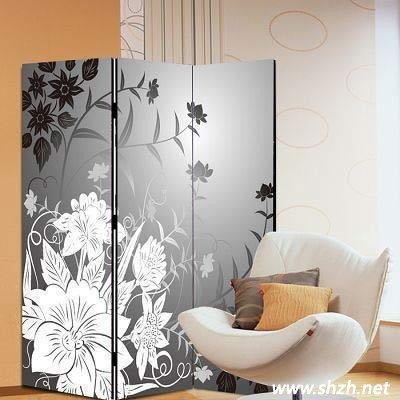 黑白灰經(jīng)典屏風